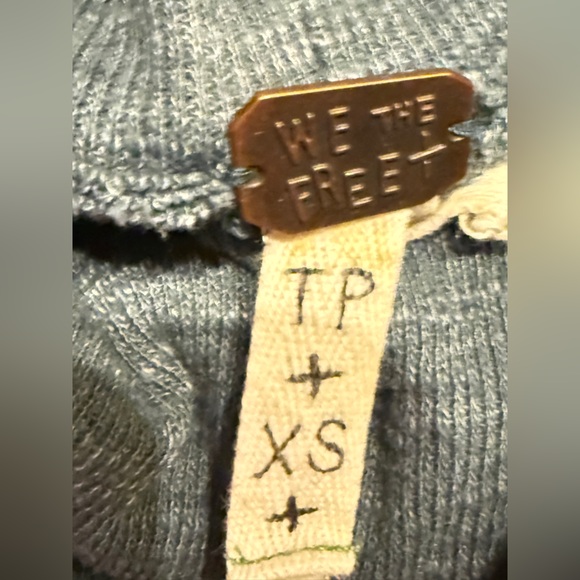 Free People We The Free Split Back Turtleneck - Picture 9 of 10